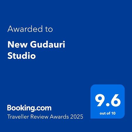 New Gudauri Studio Exteriér fotografie